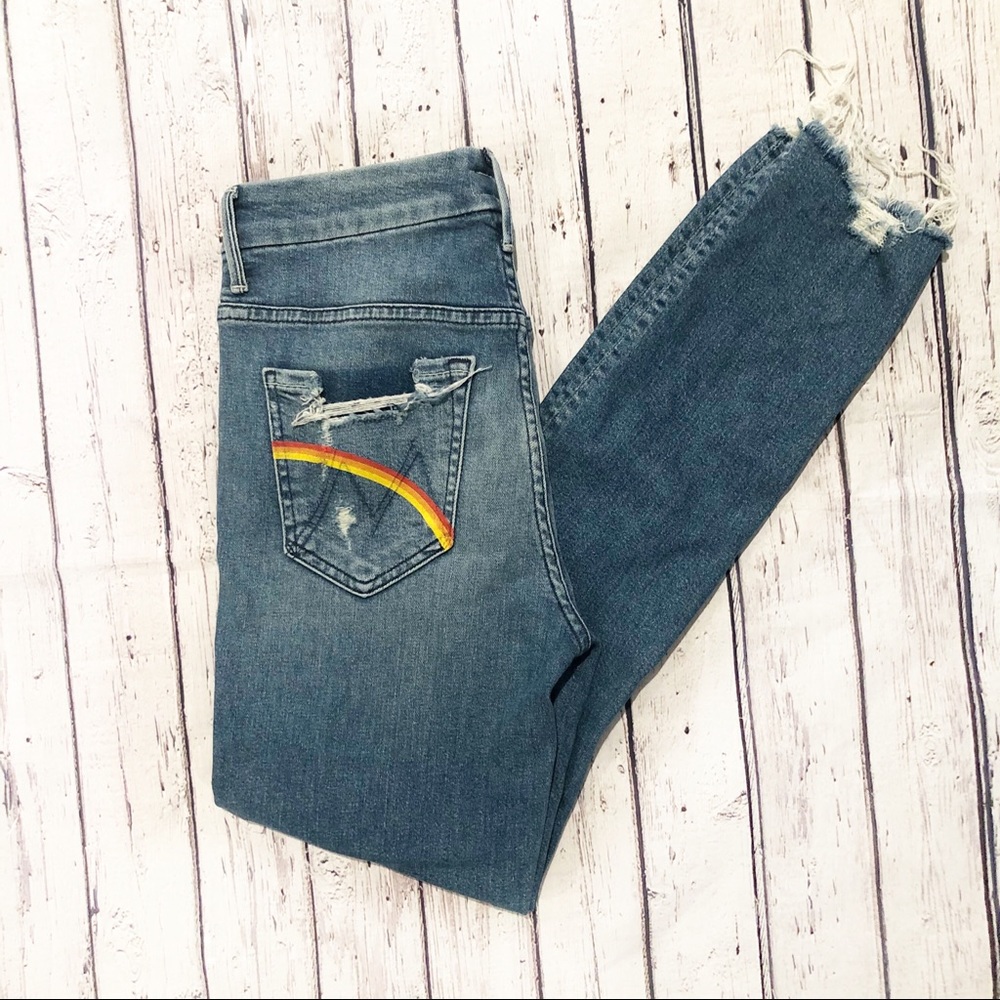 NWT MOTHER Extremely Rare The Looker Jeans